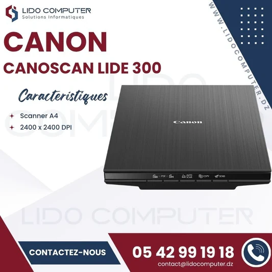- Scanner Canon Canoscan Lide 300