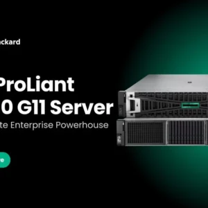 SERVEUR HPE ProLiant DL380 GEN11 XEON SILVER 4510 (12 COEURS) RAM 1x32GB DDR5 / DISQUE 2x480GB SSD/ ALIMENTATION 2x1000W