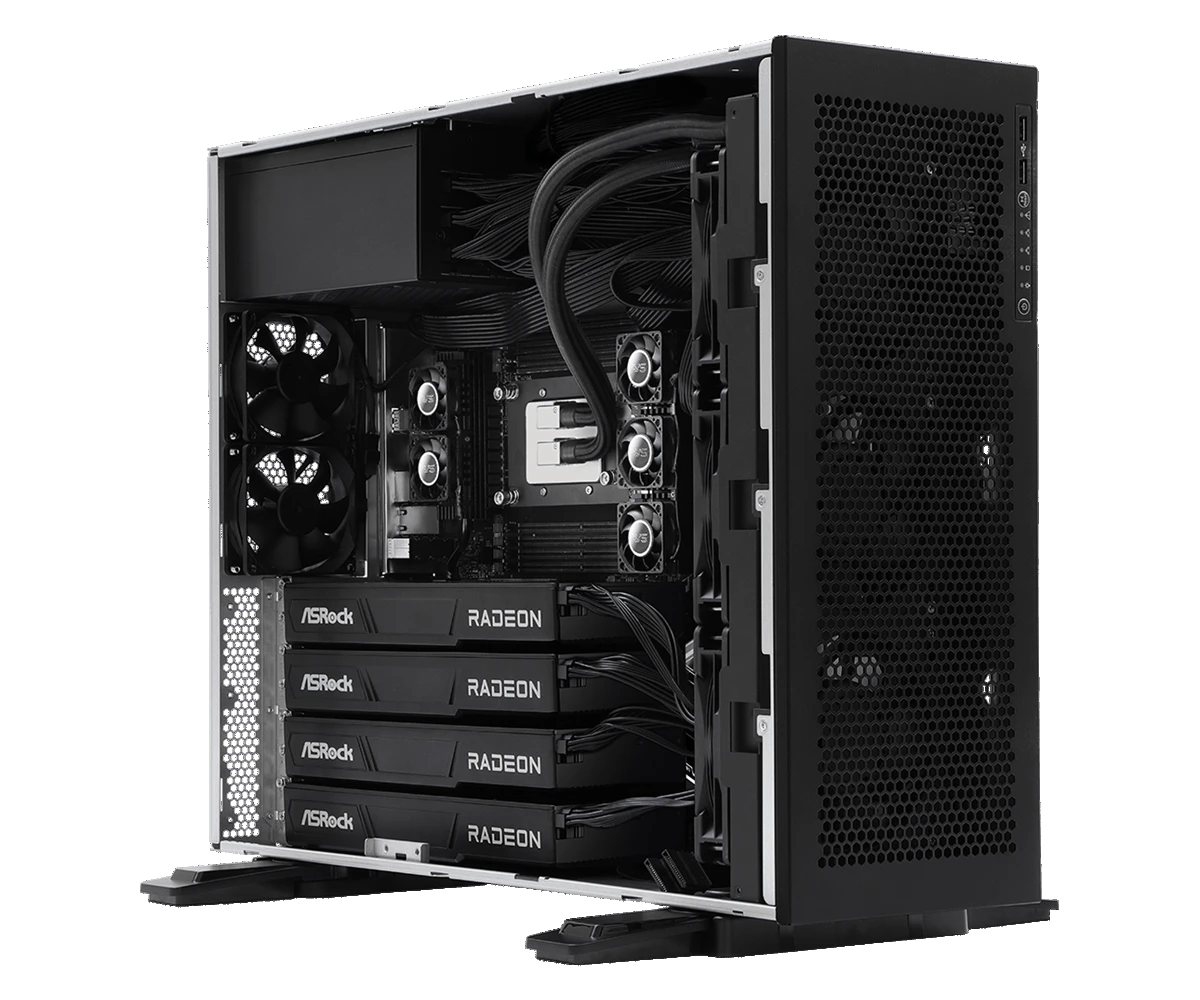 Serveur ASRock AI – GAI4G-R9700