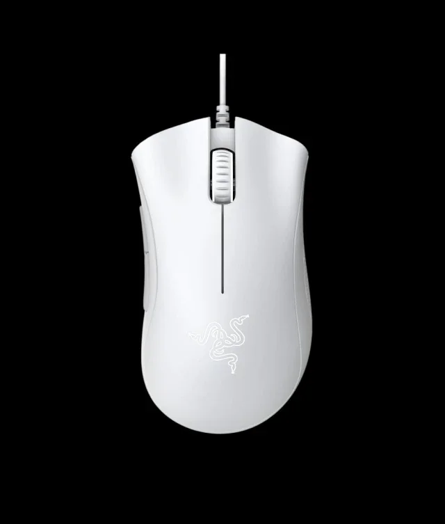 SOURIS RAZER DEATHADDER ESSENTIAL FILAIRE WHITE
