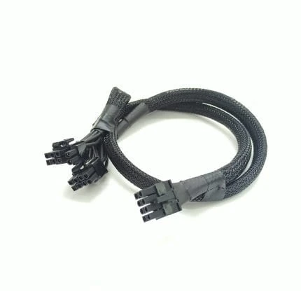 Splitter 8 pin to 2 x (6+2) pin cable