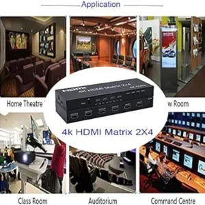 SPLITTER hdmi 2ENTREE 4 SORTIE 2IN/4OUT