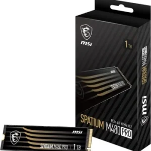 SSD NVME MSI SPATIUM M480 PRO 1T GEN4