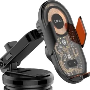 SUPPORT SMARTPHONE AUTO AVEC CHARGEURS SANSFIL LDNIO MA30-1 15W