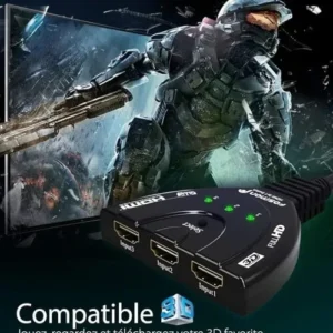 SWITCH  HDMI MALE TO 3 HDMI FEMELLE 4K