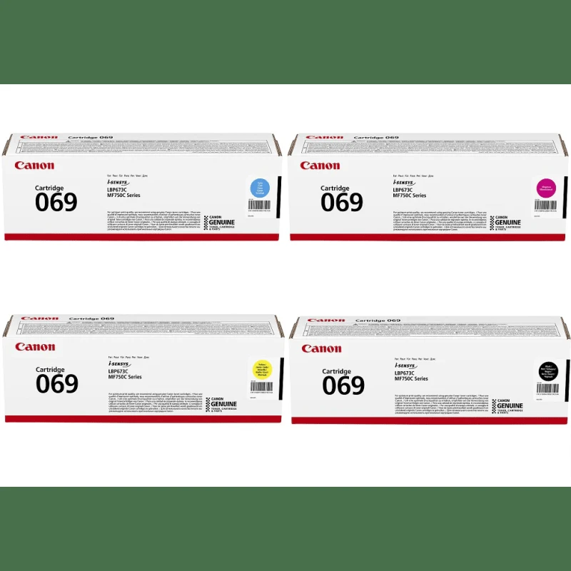 TONER LASER COULEUR CANON 069