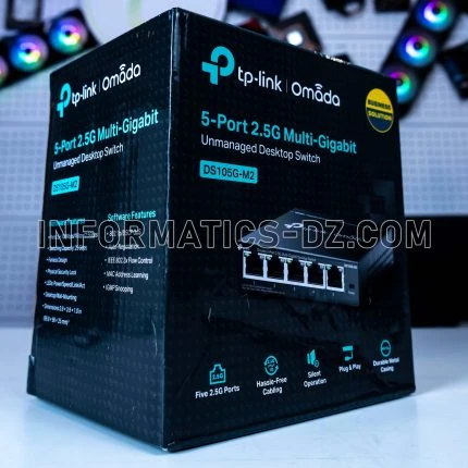 TP-LINK Omada 5-Port 2.5G Multi-Gigabit Unmanaged Desktop Switch