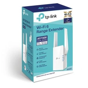 TP-LINK RE505X Répéteur de signal WiFi Mesh AX1500 Mbps Dual-Band