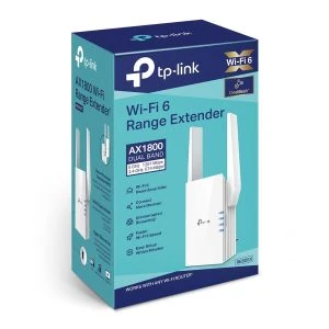 TP-LINK RE605X Répéteur de signal WiFi Mesh AX1800 Mbps Dual-Band