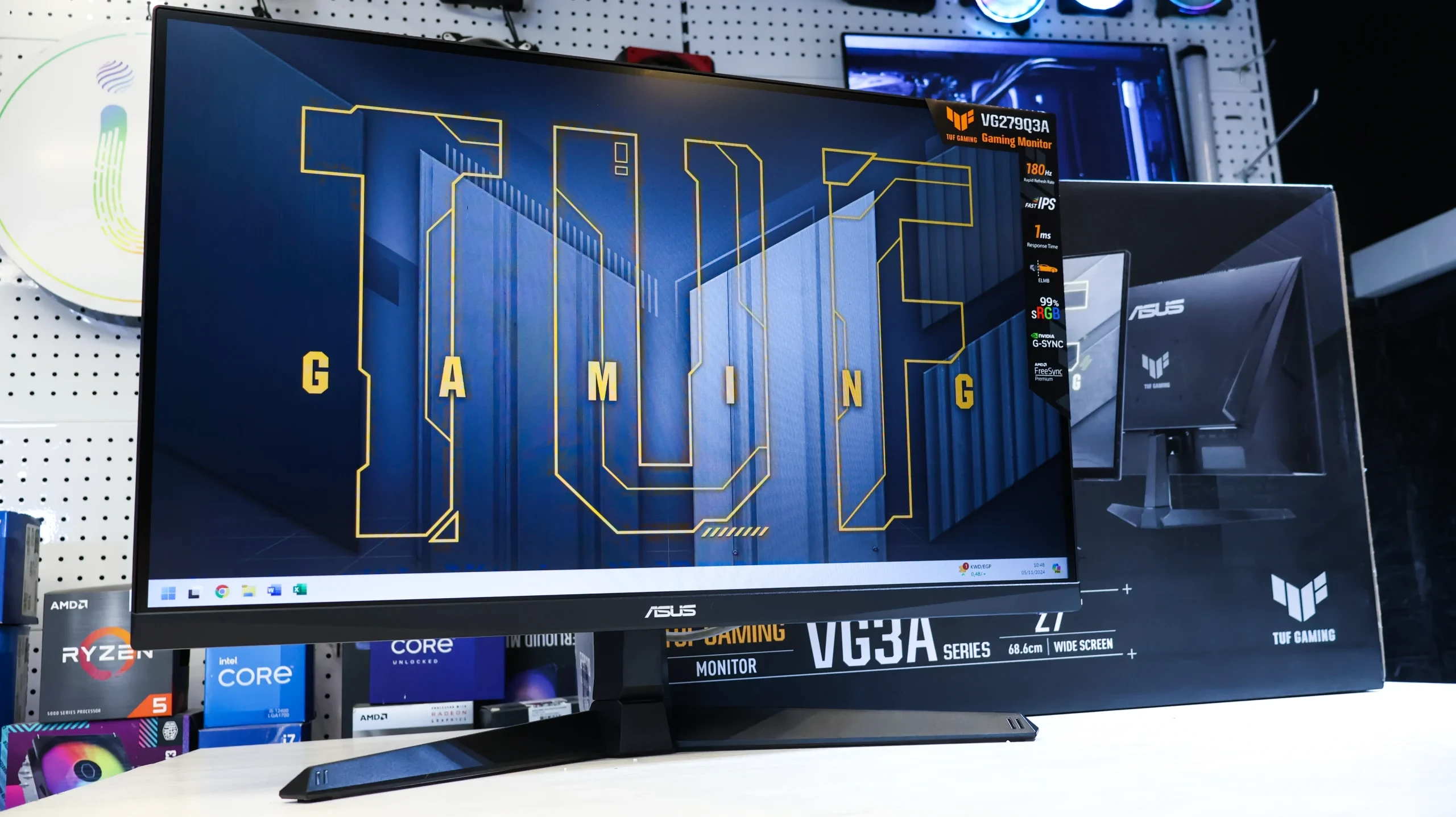TUF Gaming VG279Q3A 27” Full HD IPS 180Hz, 1ms Gaming Monitor