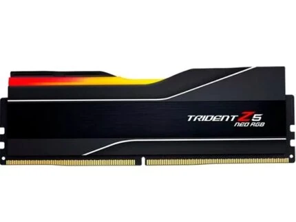 UDIMM DDR5 16GO 6400MHZ CL32 GSKILL TRIDENT Z5 ARGB NOIR AMD