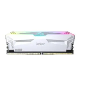 UDIMM DDR5 16GO 6400MHZ LEXAR ARES ARGB CL32 XMP 3.0 WHITE (LD5EU016G-R6400GDWA)
