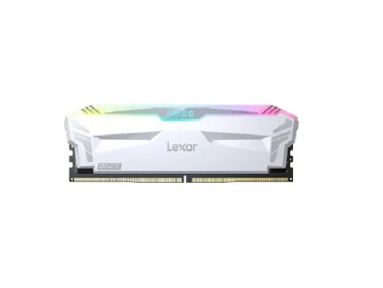 UDIMM DDR5 16GO 6400MHZ LEXAR ARES ARGB CL32 XMP 3.0 WHITE (LD5EU016G-R6400GDWA)
