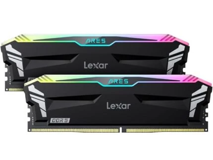 UDIMM DDR5 16GO X1 6800MHZ LEXAR ARES ARGB CL34 XMP 3.0 (LD5U16G68C34LA-RGD) (10% POUR CEUX QUI VEULENT L’ACHETER SEULE)