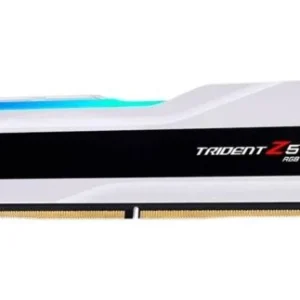 UDIMM DDR5 48GO 6400MHZ CL32 GSKILL TRIDENT Z5 ARGB WHITE