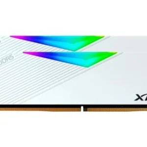 UDIMM DDR5 ADATA XPG LANCER x1 32GO 6000MHZ CL30 WHITE RGB AX5U6000C3032G-DCLARWH