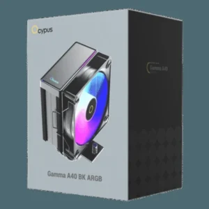 Ventilateur OCYPUS – Gamma A40 Noir ARGB