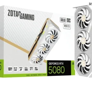 VGA ZOTAC RTX 5080 16 GB SOLID OC WHITE (EN VENTE EN CONFIG)