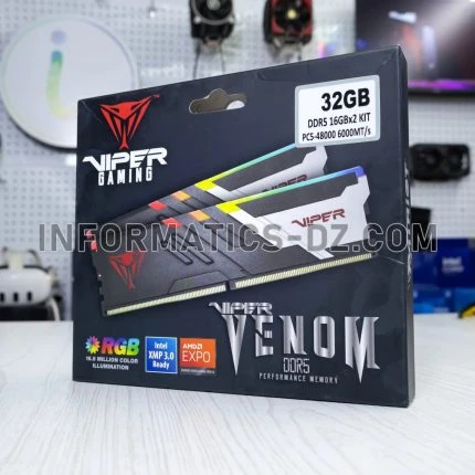 Viper Venom RGB DDR5 6000MHZ 32GB (2x16GB) CL36