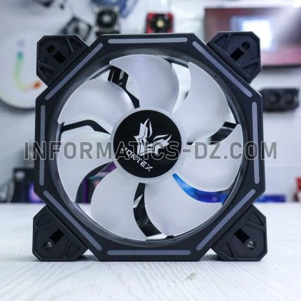 Vortex AuraBlast 120 mm FRGB Fan | Molex-Powered RGB Cooling