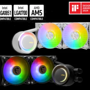 WATER COOLING MSI MAG CORELIQUID E240 WHITE