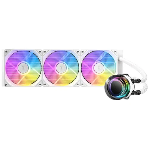 Water Cooling Liquid Cooler ANTEC – VORTEX LUM 360 ARGB BLANC – Image 4