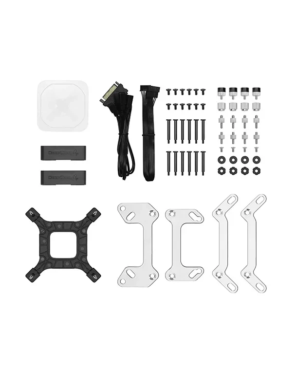 WATERCOOLING DEEPCOOL LS720 WHITE AND BLACK – Image 8