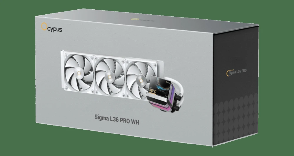 WATERCOOLING OCYPUS SIGMA L36 PRO WHITE – Image 2