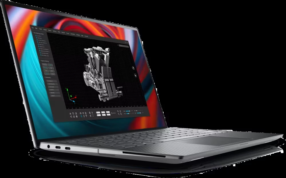 WORKSTATION DELL PRECISION 5490 ULTRA 7 155H RAM 16GB DDR5 7500MHZ 1Tb SSD RTX A1000 06GB 14" QHD TACTILE – Image 2