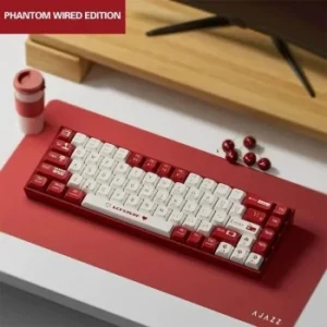 YBOARD MECHANIC AJAZZ AK680 HONG RED SWITCH HEARTS