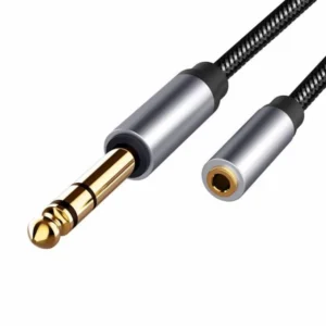 ADAPTATEUR AUDIO M 6.5 MM VERS 3.5 MM F