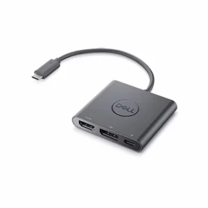 ADAPTATEUR DELL ORIGINAL 3IN1 TYPE C TO HDMI / DISPLAY / TYPE C