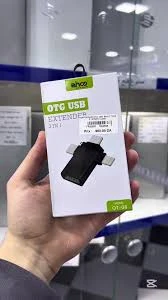 ADAPTATEUR OTG 3IN1 ENCO TYPE C / IPHONE / LUNA