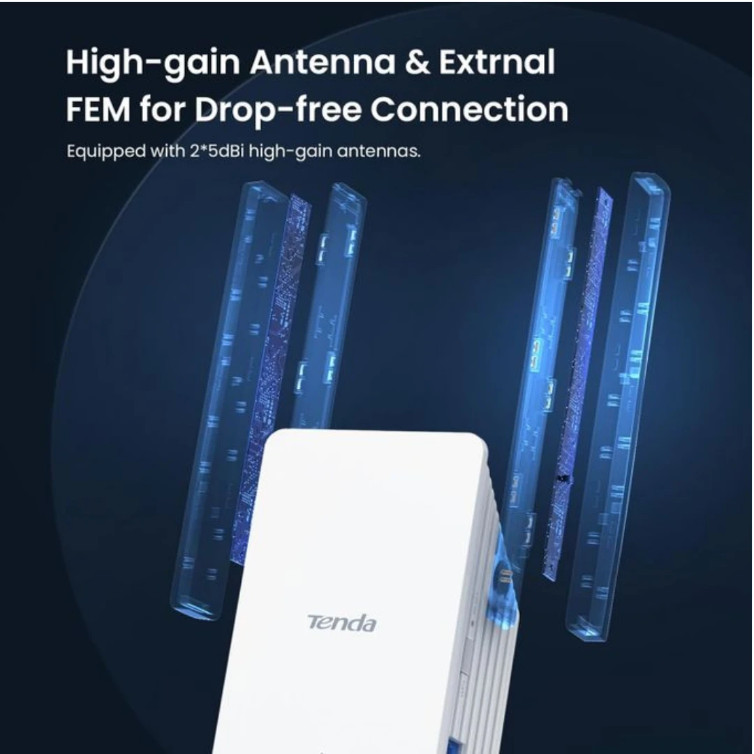 AMPLIFICATEUR WIFI TENDA A23 PRISE WIFI 6 AX1500 – Image 3