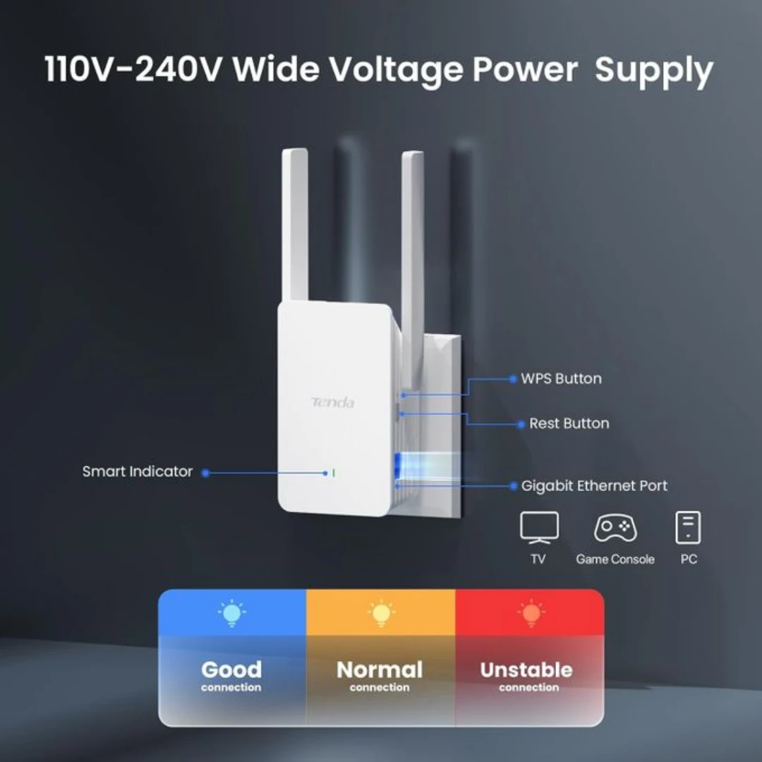 AMPLIFICATEUR WIFI TENDA A23 PRISE WIFI 6 AX1500 – Image 5