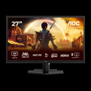 AOC Q27G42ZE 27″ 2K FAST IPS 240HZ ( 260HZ OC ) 0.3MS QHD GAMING