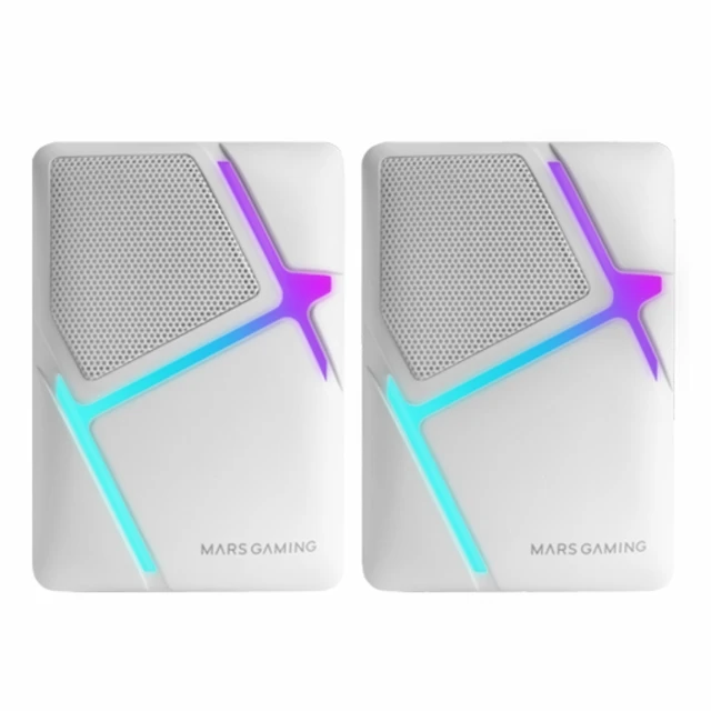 BAFFLE MARS GAMING MS-HW WHITE