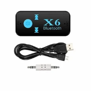 BLUETOOTH AUX/JACK VOITURE X6