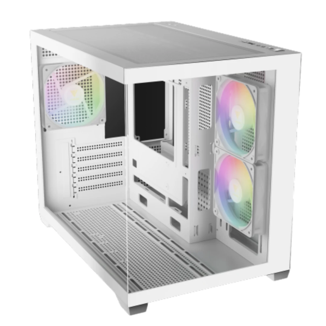 BOITIER GAMDIAS AURA GCM10 V2 ARGB WHITE – Image 3