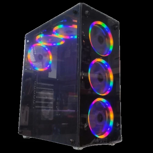 BOITIER GAMER GEARMASTER GM 11 3 FAN RGB VERRE – Image 3