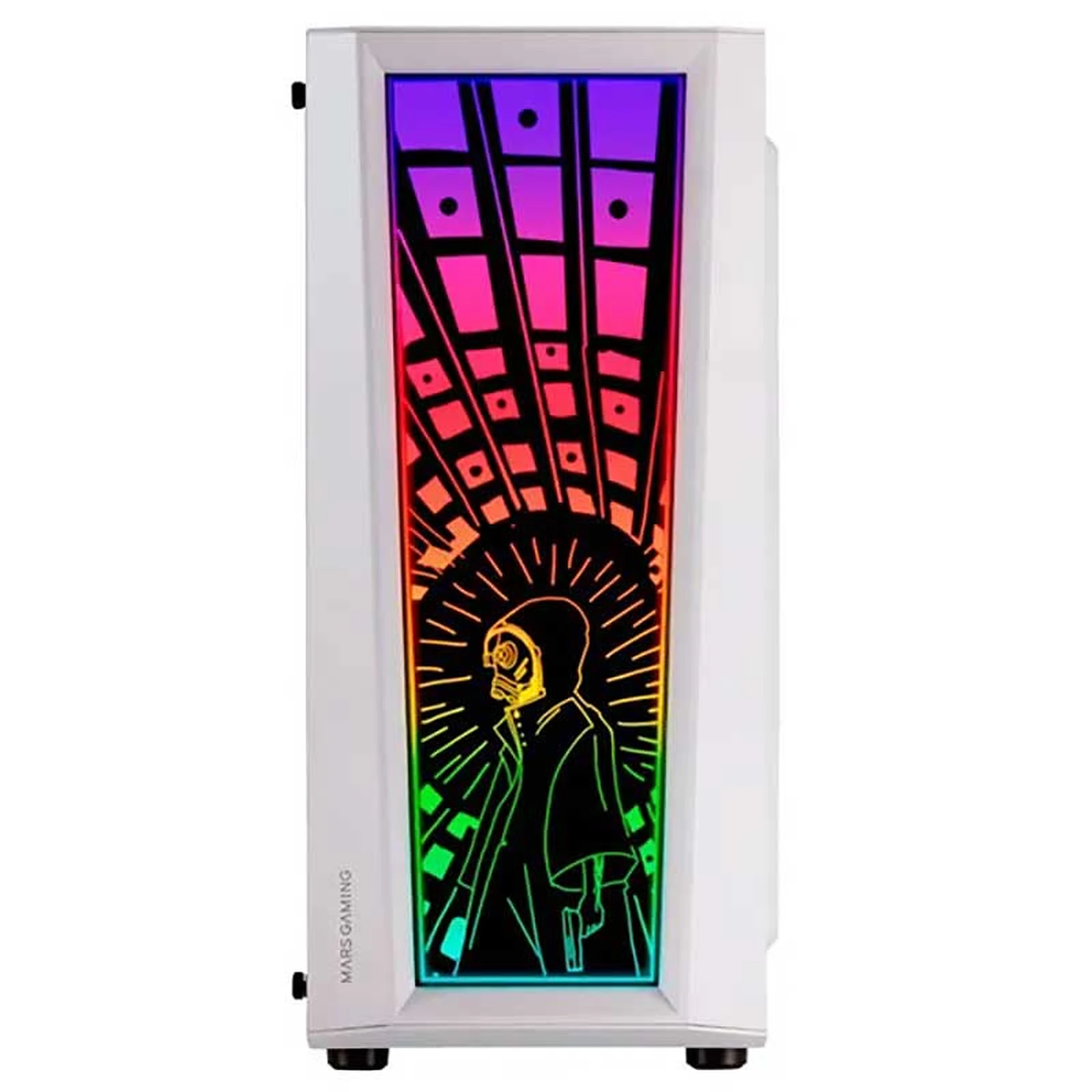BOITIER GAMER MARS GAMING MC-ART WHITE – Image 3
