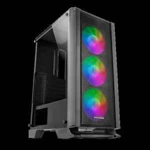 BOITIER GAMER MARS GAMING MC-C BLACK / WHITE