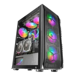 BOITIER GAMER MARS GAMING MC-KX BLACK / WHITE