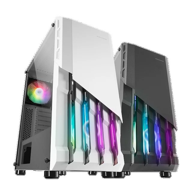 BOITIER GAMER MARS GAMING MC-X2 BLACK