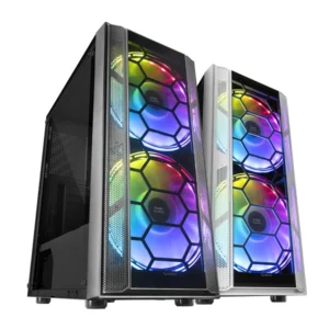 BOITIER GAMER MARS GAMING MC500 BLACK / WHITE