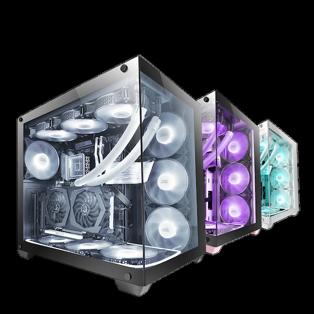 BOITIER GAMER MARS GAMING MCV4 BLACK