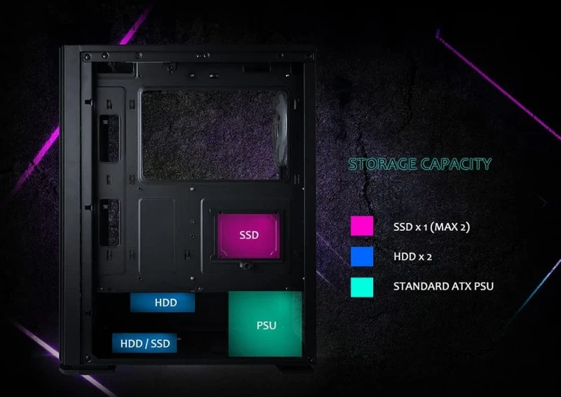 BOITIER GAMER RAIDMAX H702 – Image 3