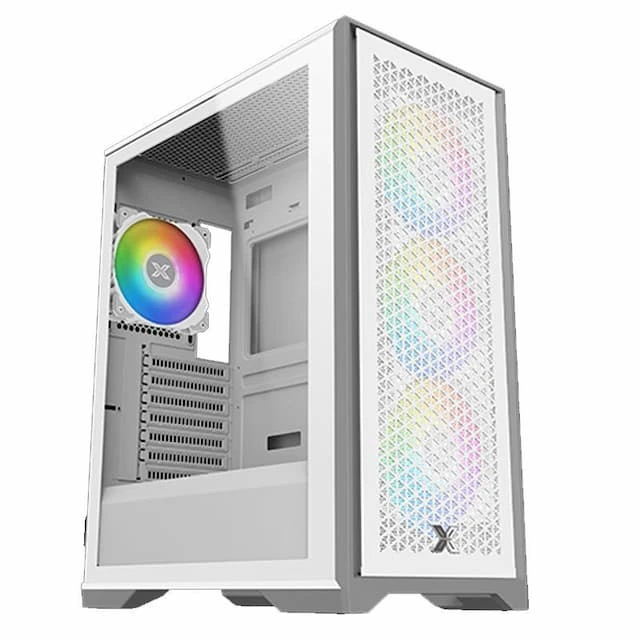 BOITIER GAMER XIGMATEK LUX S WHITE 4 FAN RGB