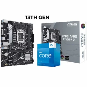 BUNDLE CPU INTEL CORE I5 13400F + CARTE MERE ASUS B760M-K