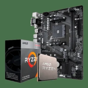 BUNDLE CPU RYZEN 3 4350G + CARTE MERE ASUS A320M-K